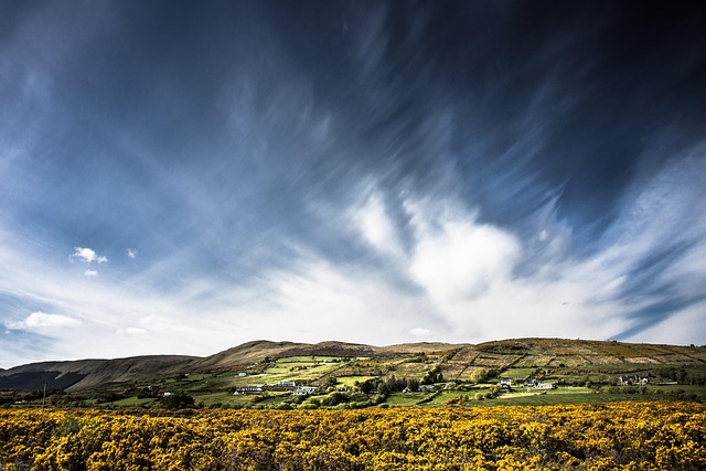 person practising mindful stress reduction techniques in peaceful natural setting Ireland